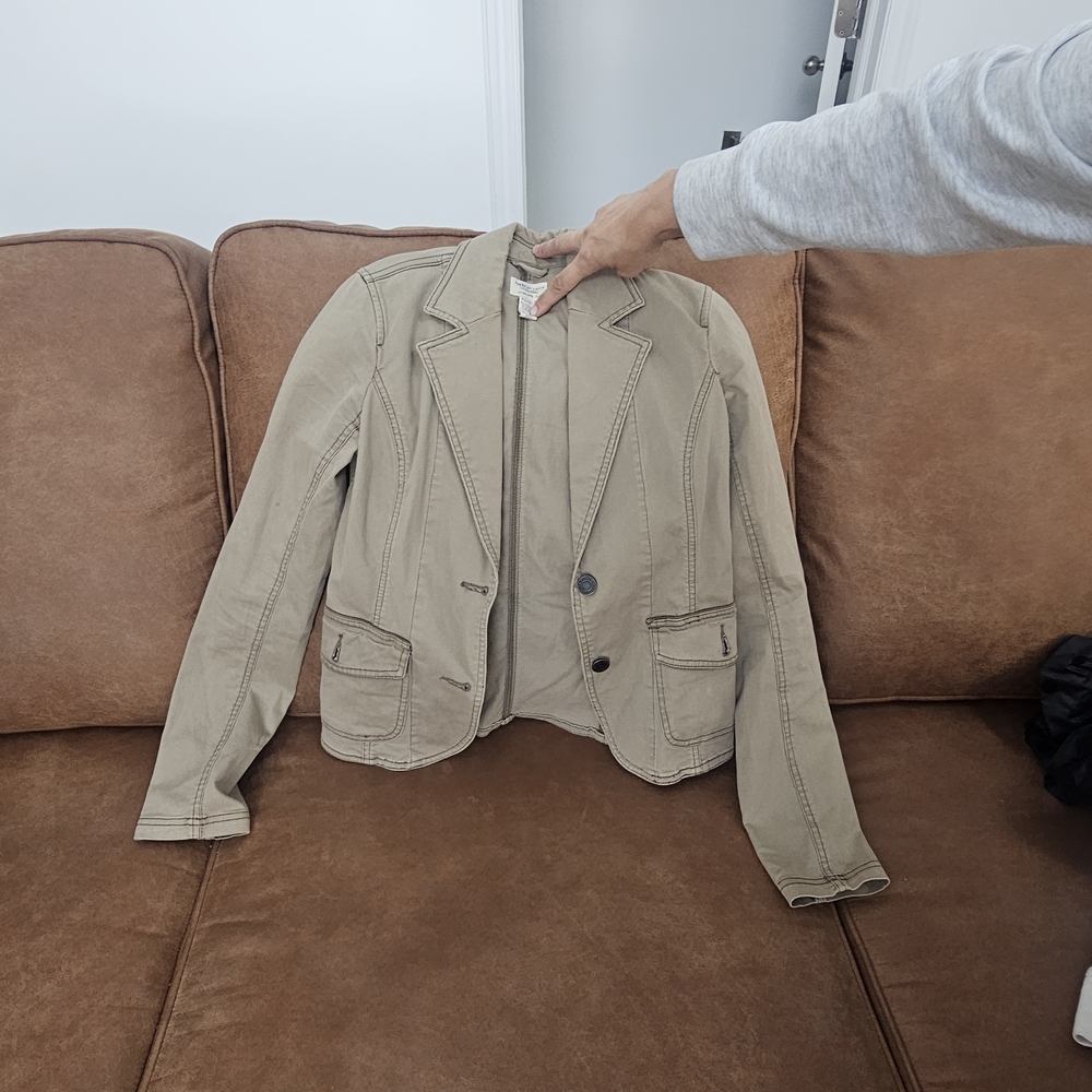 American Eagle Outfitters Khaki Jacket